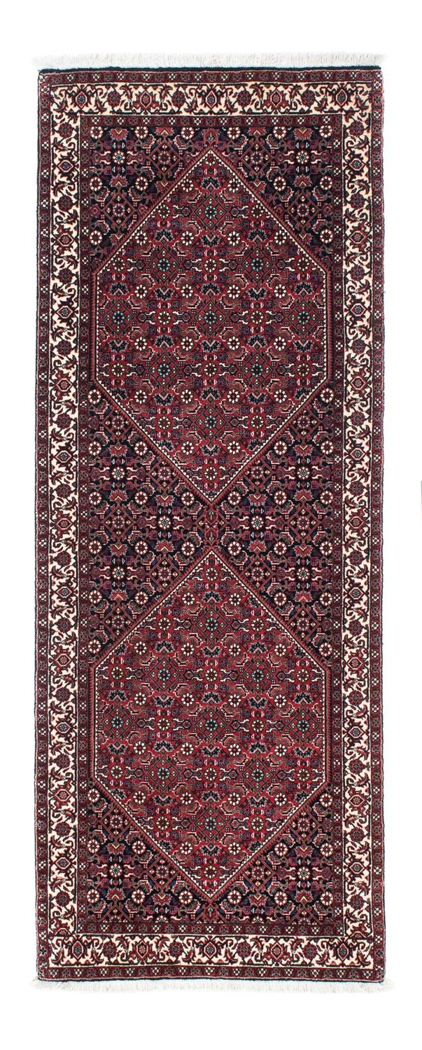Runner Perser Rug - Bidjar - 200 x 76 cm - dark blue