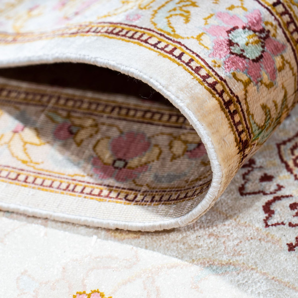 Perser Rug - Ghom - 235 x 157 cm - beige