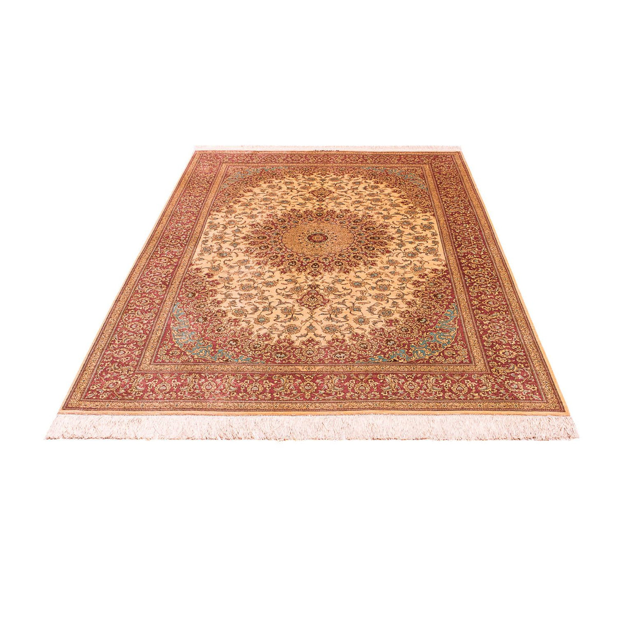 Perser Rug - Ghom - 198 x 134 cm - beige