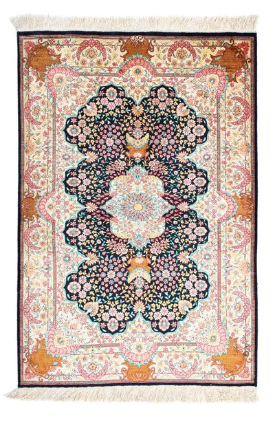 Qom Rug 81x130cm - Persian Rugs