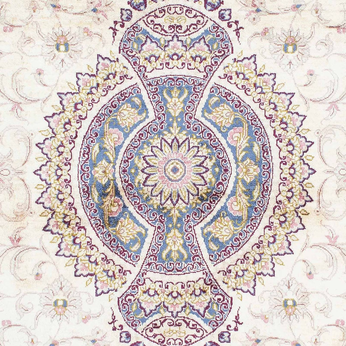 Perser Rug - Ghom - 143 x 100 cm - beige