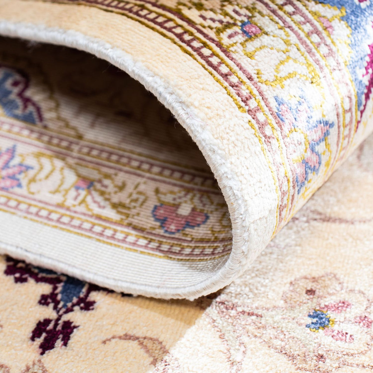 Perser Rug - Ghom - 143 x 100 cm - beige