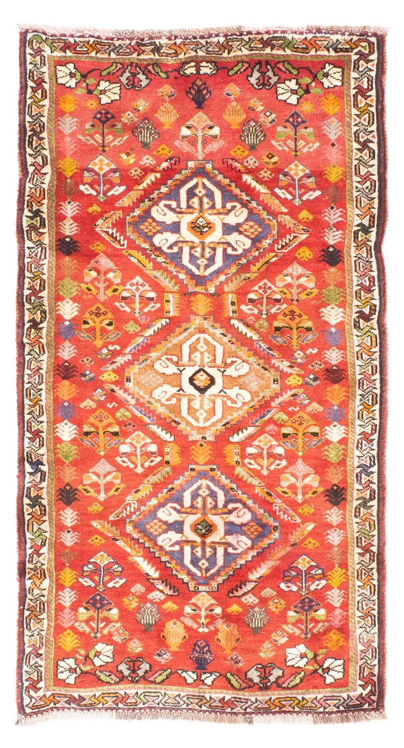 Perser Rug - Nomadic - 152 x 81 cm - red