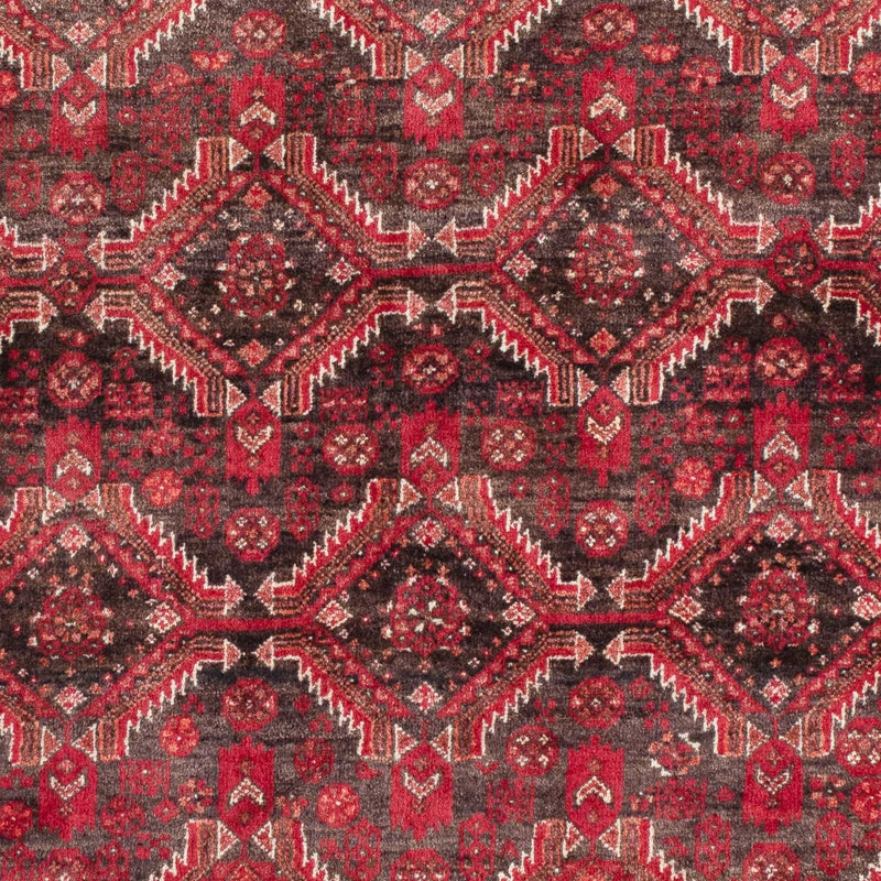 Runner Belutsch Rug - 195 x 99 cm - dark red