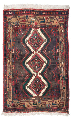 Perser Rug - Nomadic - 115 x 78 cm - red