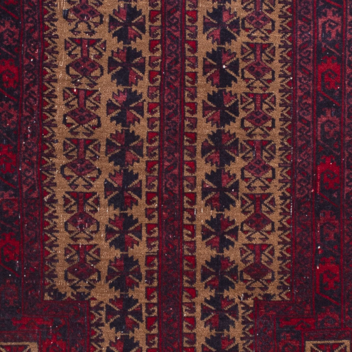 Belutsch Rug - 125 x 92 cm - dark red