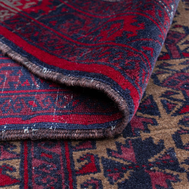 Belutsch Rug - 125 x 92 cm - dark red