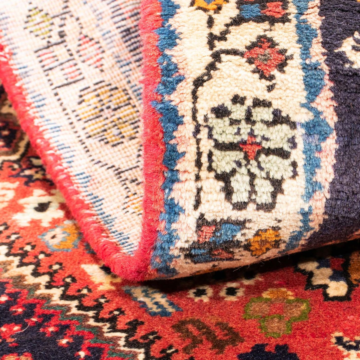 Perser Rug - Nomadic - 151 x 72 cm - dark red