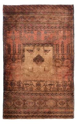 Belutsch Rug - 172 x 105 cm - brown