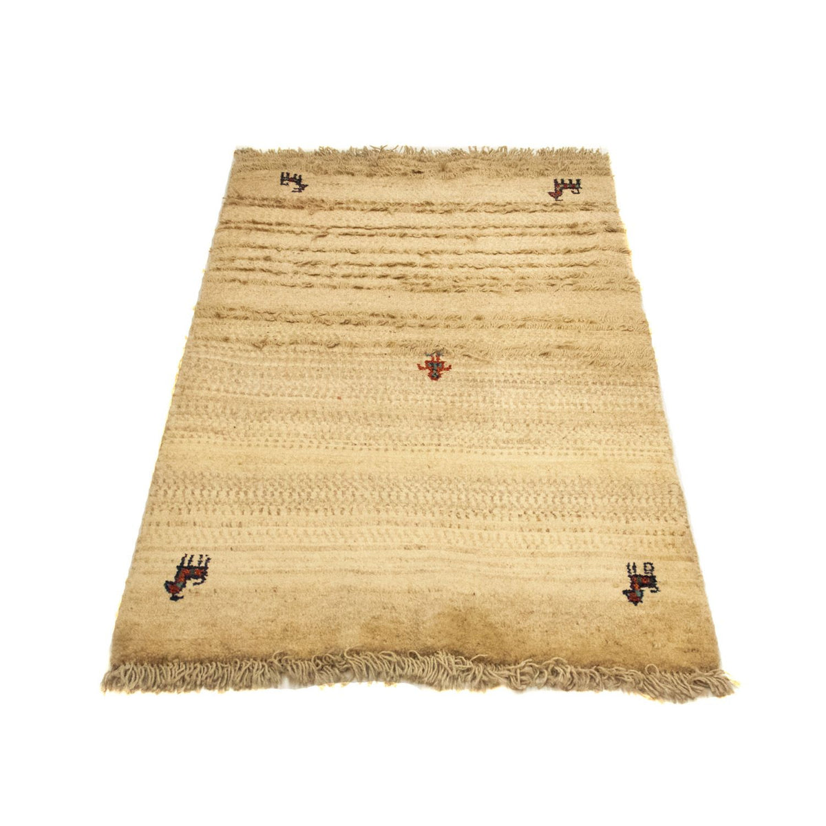 Gabbeh Rug - Perser - 133 x 78 cm - beige