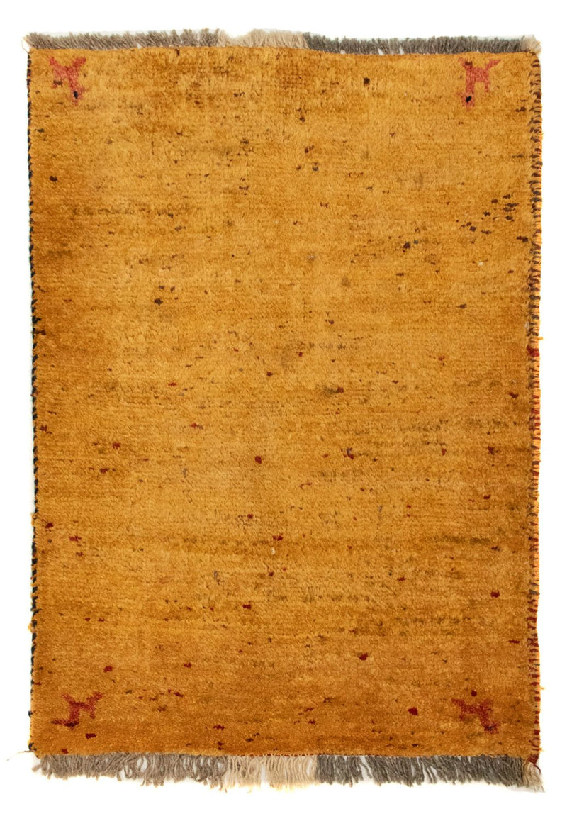 Gabbeh Rug - Perser - 87 x 62 cm - gold