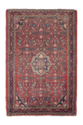 Perser Rug - Nomadic - 130 x 86 cm - red