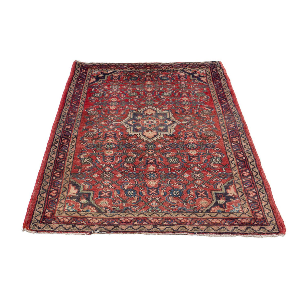 Perser Rug - Nomadic - 130 x 86 cm - red