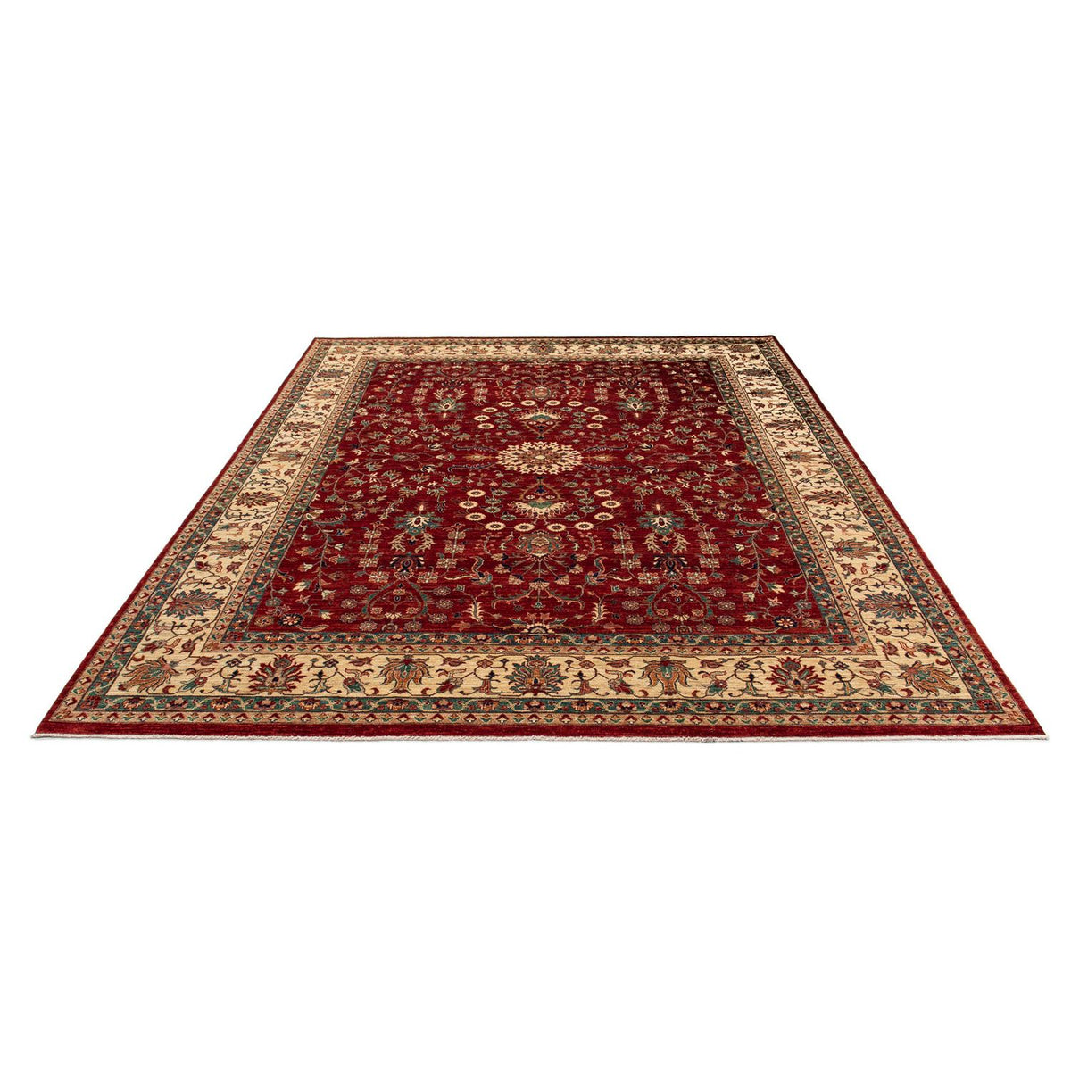 Ziegler Rug - 300 x 244 cm - dark red