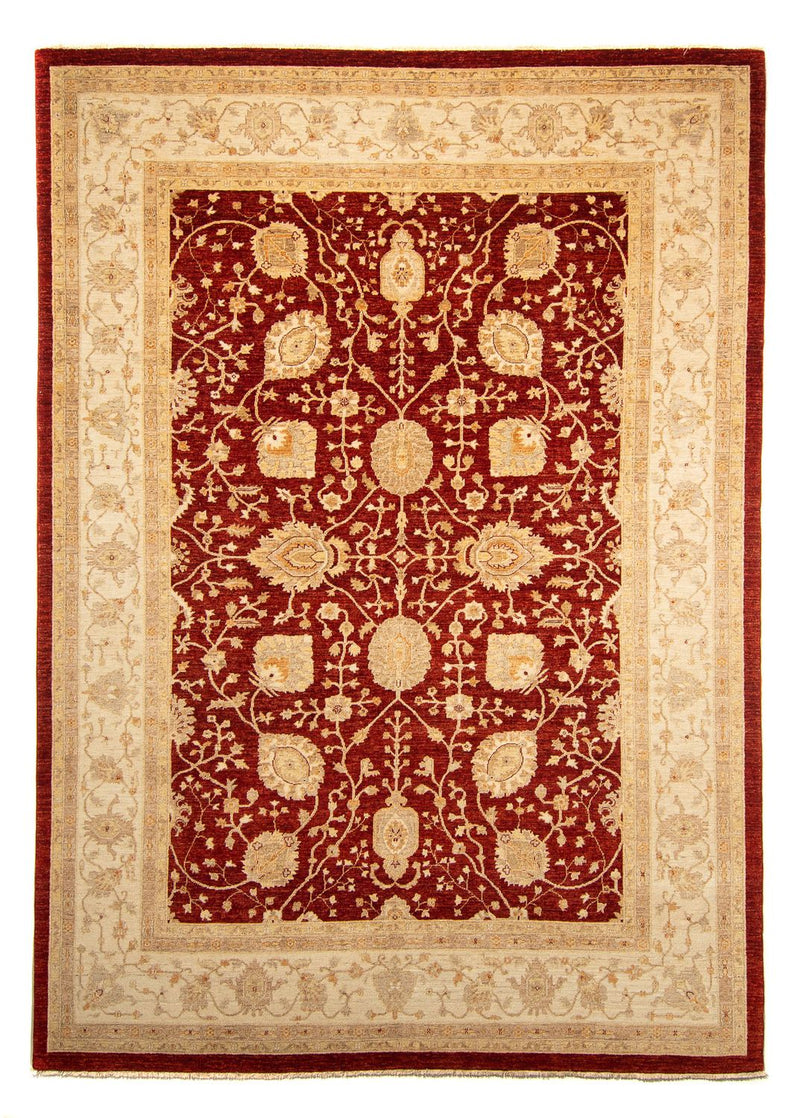 Ziegler Rug - 343 x 248 cm - dark red
