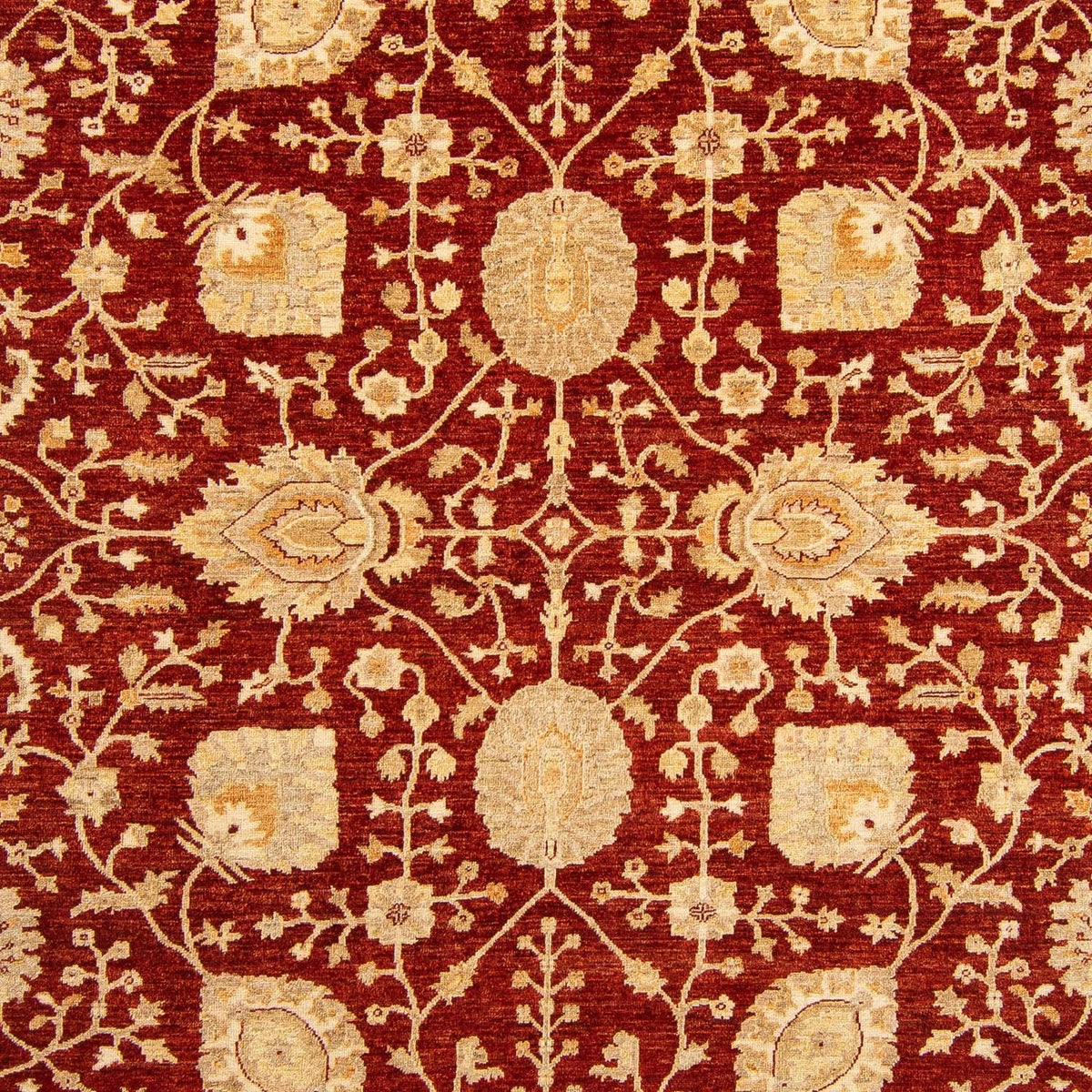 Ziegler Rug - 343 x 248 cm - dark red