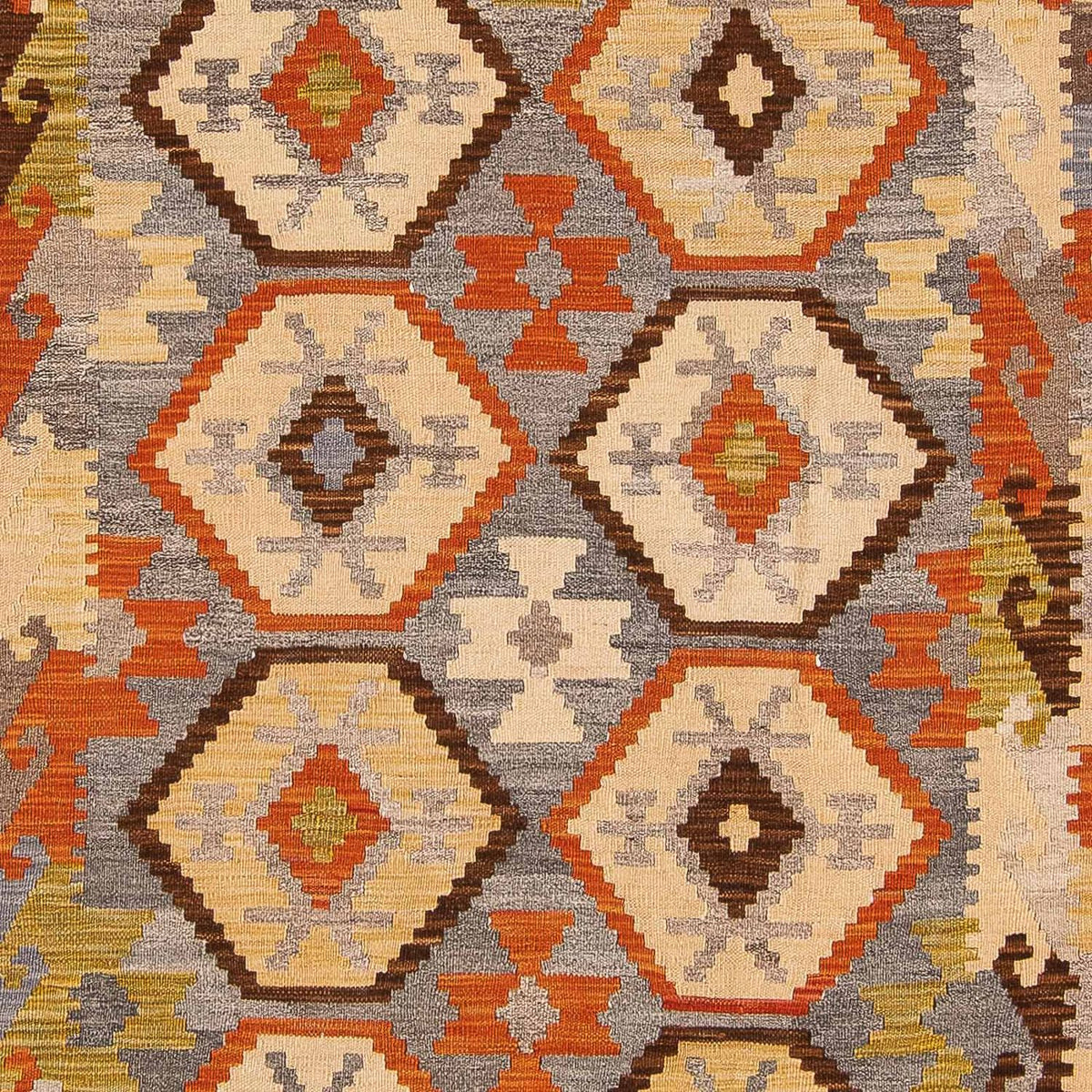 Kelim Rug - Splash - 300 x 200 cm - multicolored