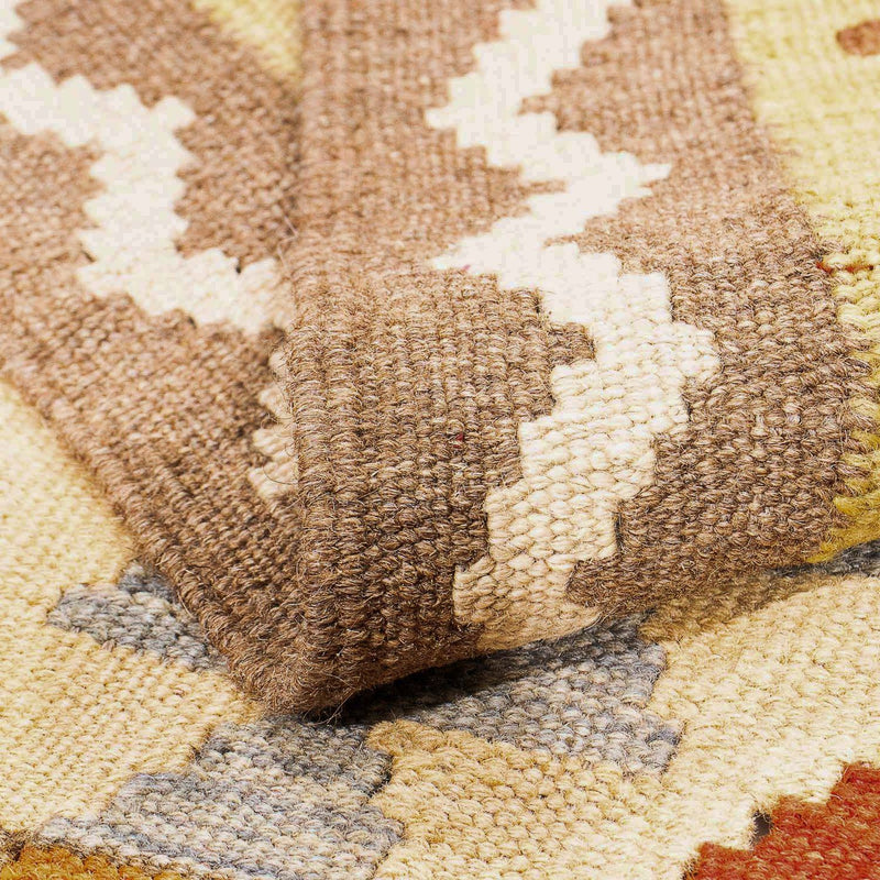 Kelim Rug - Splash - 296 x 195 cm - multicolored