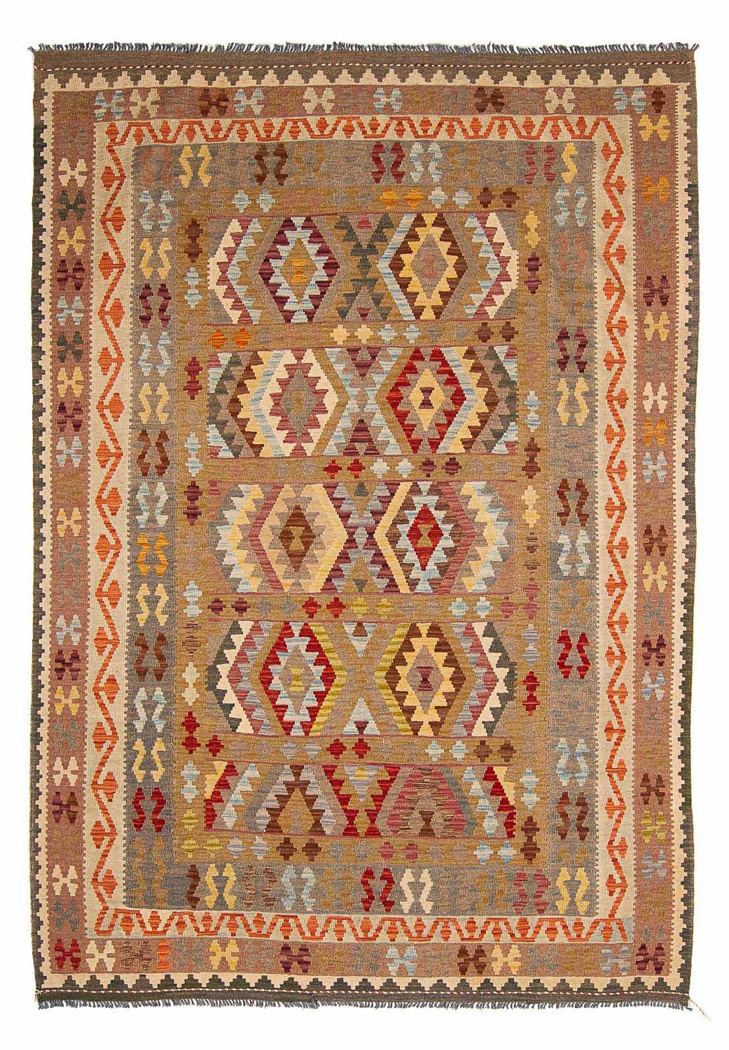 Kelim Rug - Splash - 292 x 212 cm - multicolored