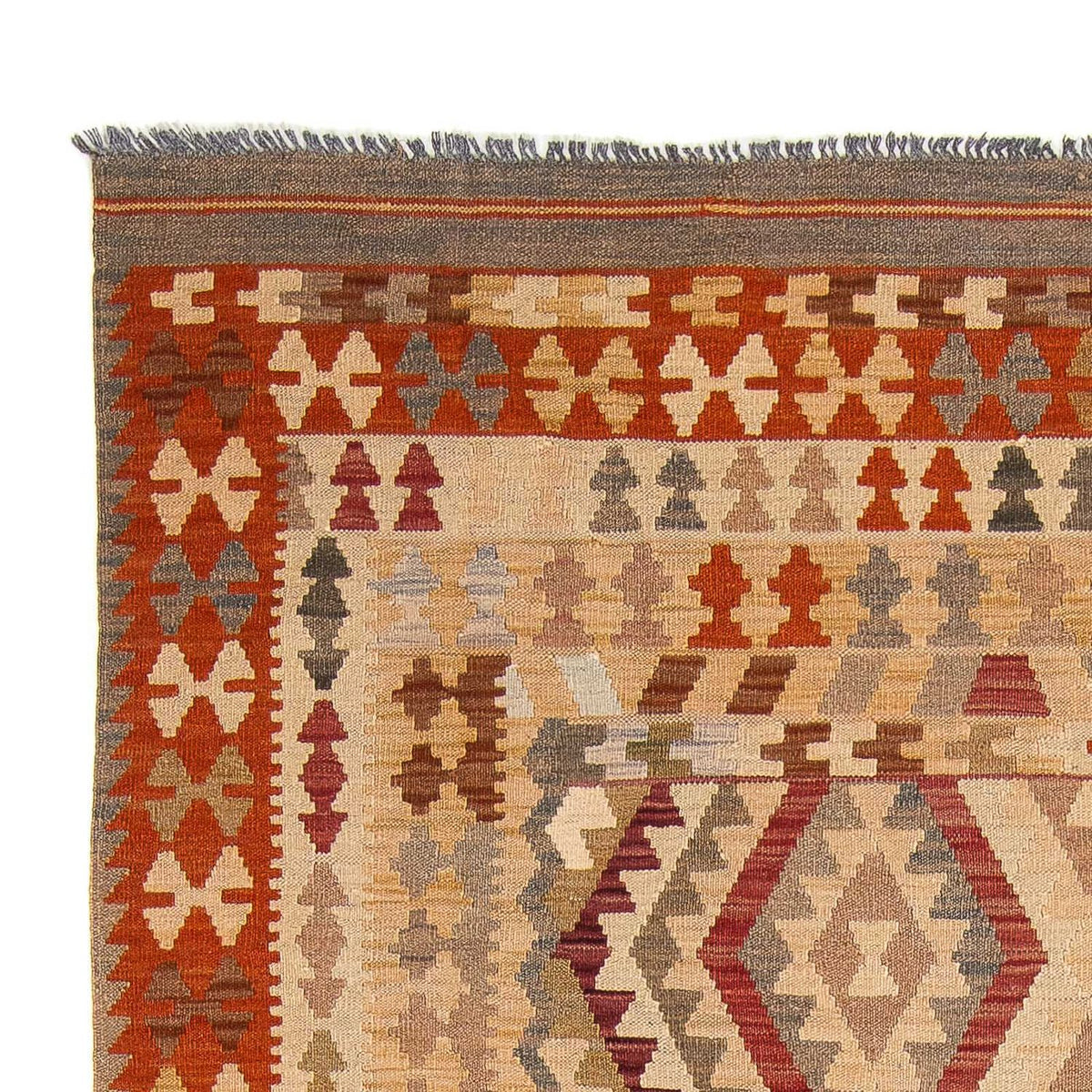 Kelim Rug - Splash - 301 x 204 cm - beige