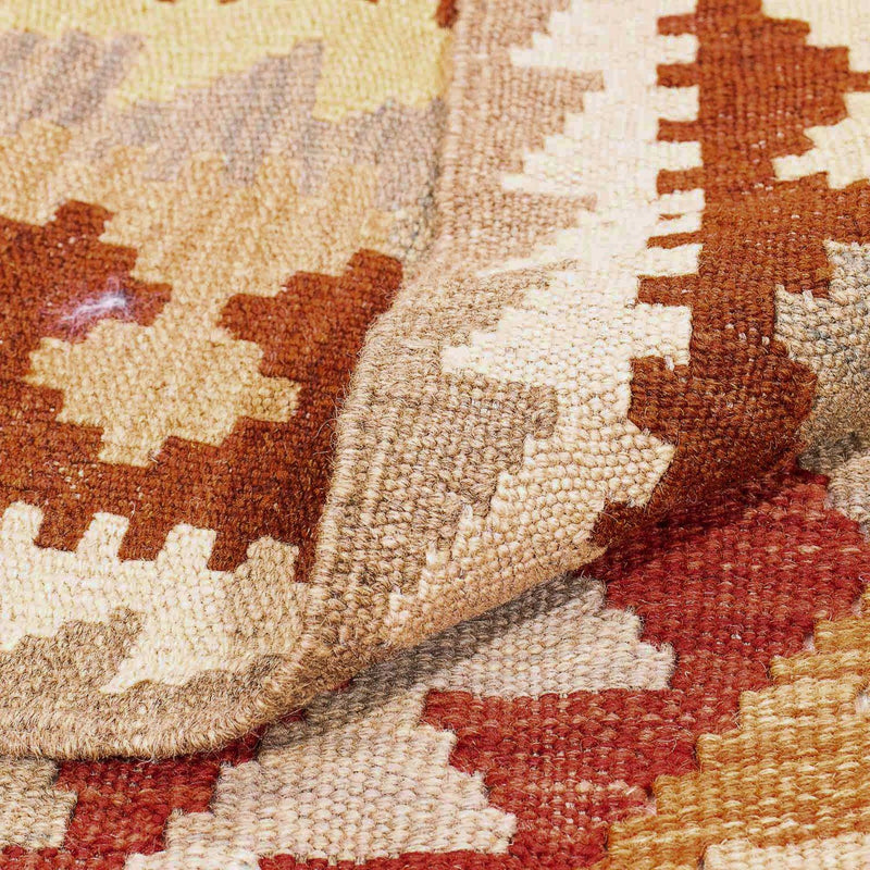 Kelim Rug - Splash - 297 x 200 cm - light brown