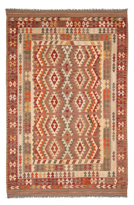 Kelim Rug - Splash - 296 x 205 cm - multicolored