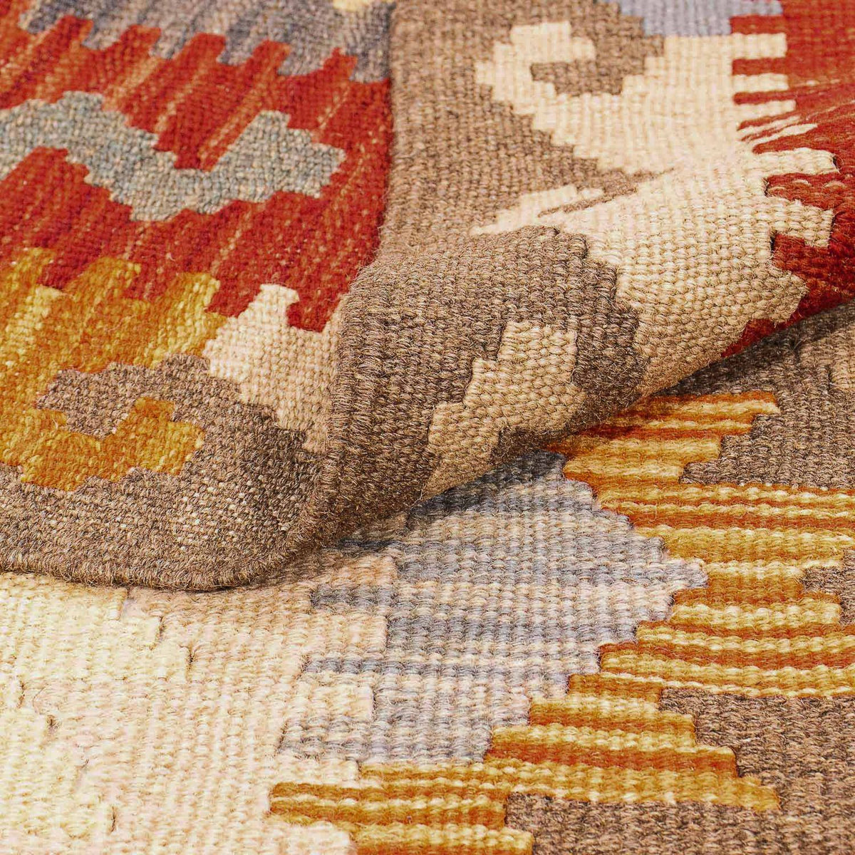 Kelim Rug - Splash - 291 x 196 cm - multicolored