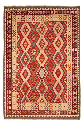 Kelim Rug - Splash - 290 x 211 cm - multicolored