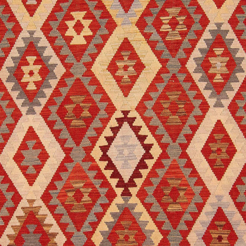 Kelim Rug - Splash - 290 x 211 cm - multicolored