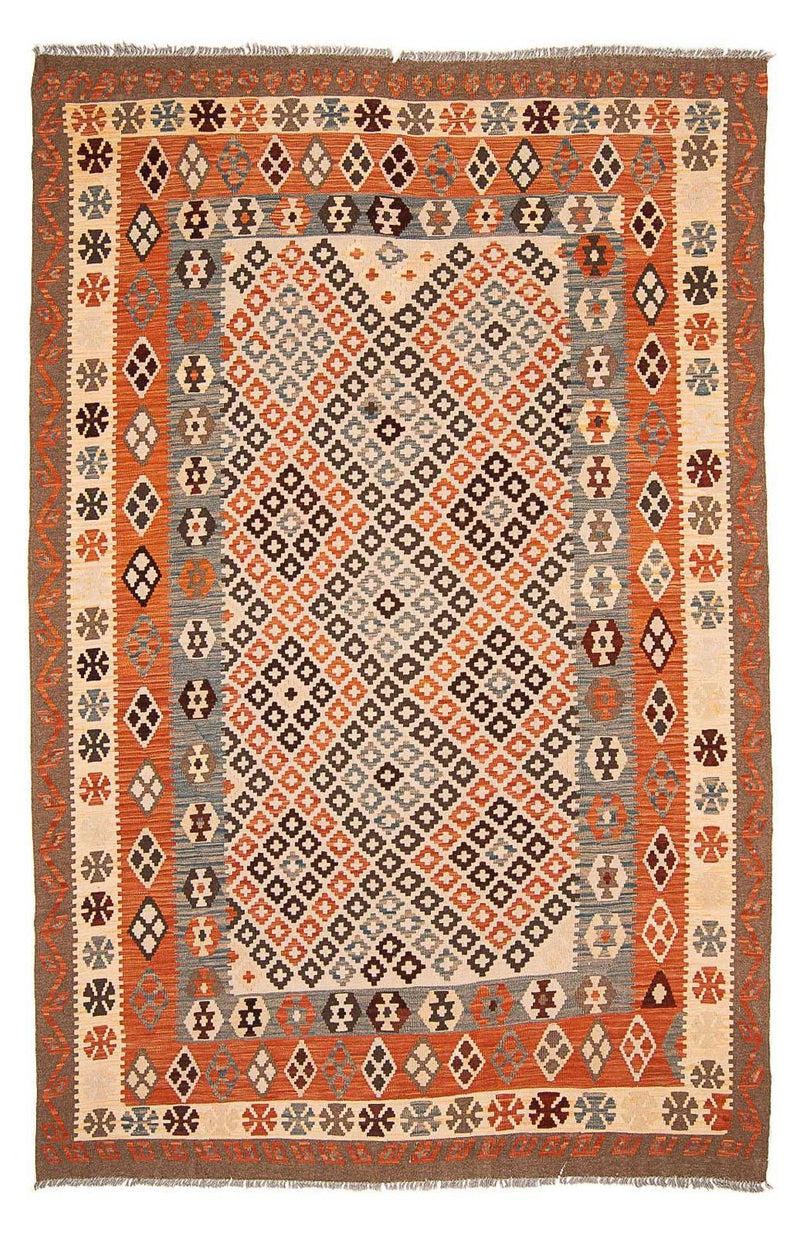Kelim Rug - Splash - 292 x 207 cm - multicolored