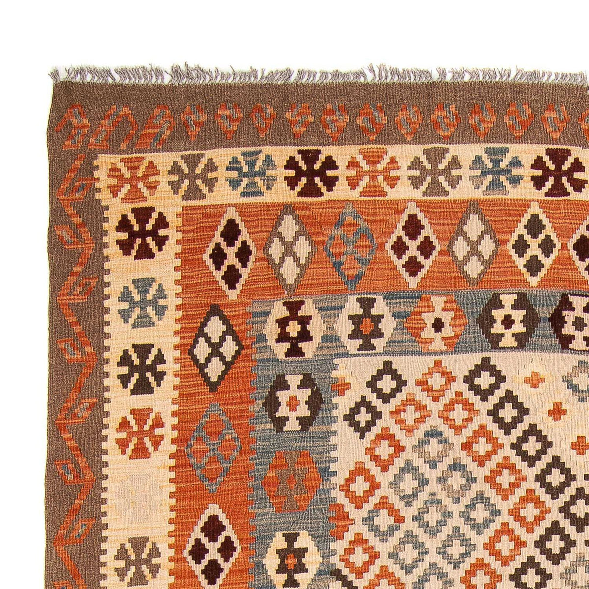 Kelim Rug - Splash - 292 x 207 cm - multicolored