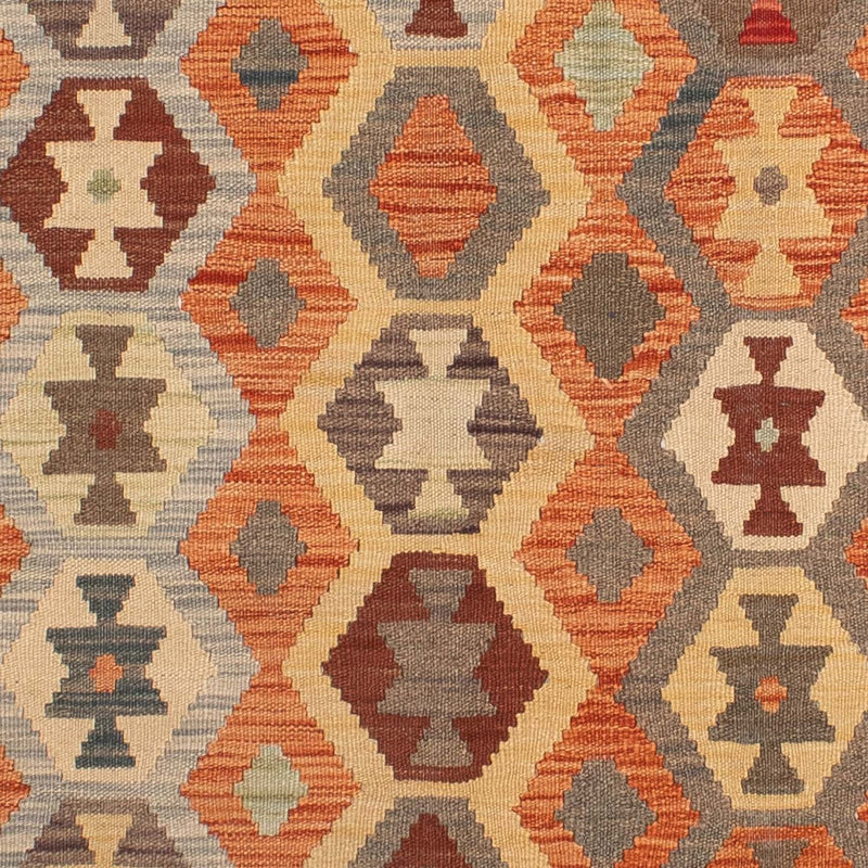 Kelim Rug - Splash - 205 x 149 cm - multicolored