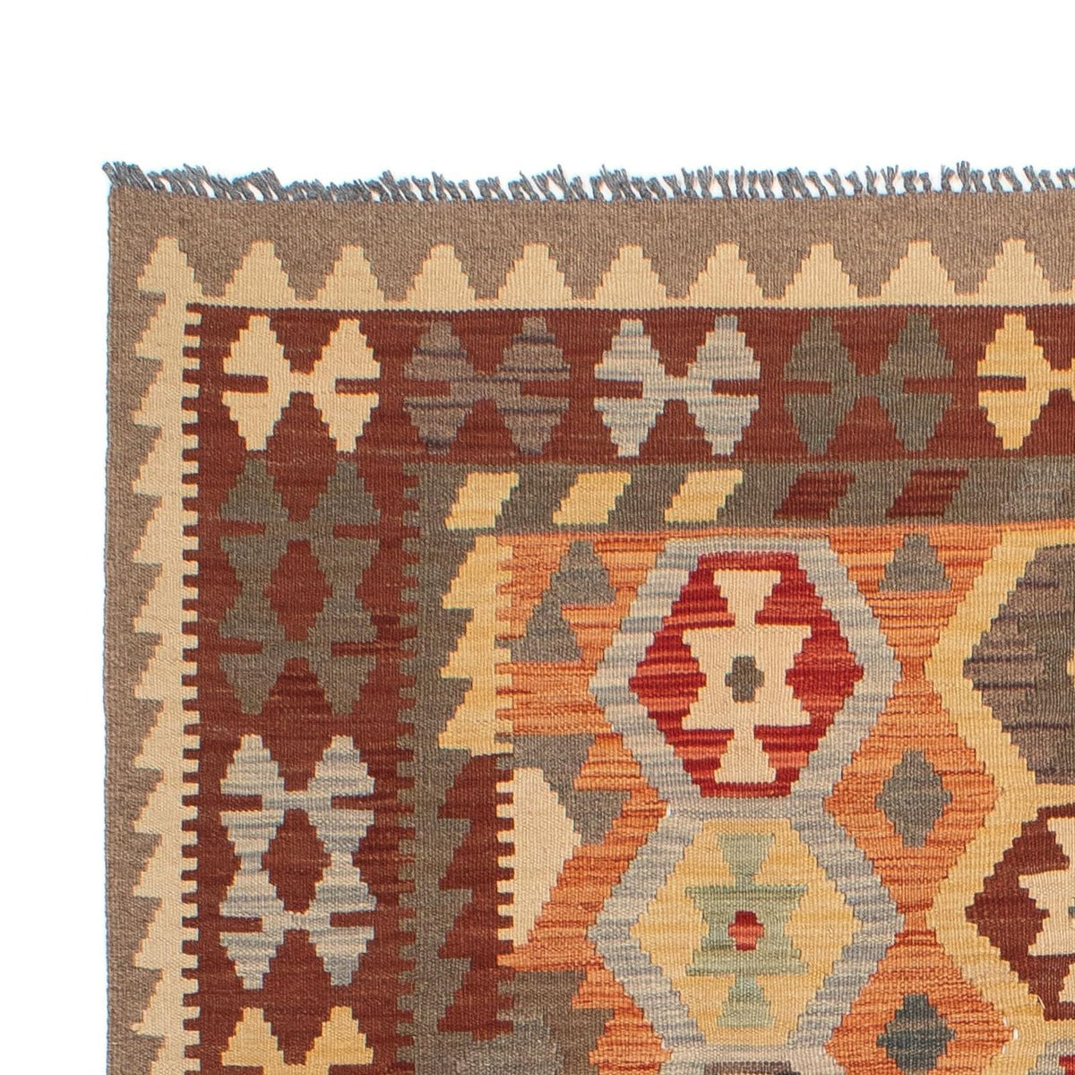 Kelim Rug - Splash - 205 x 149 cm - multicolored