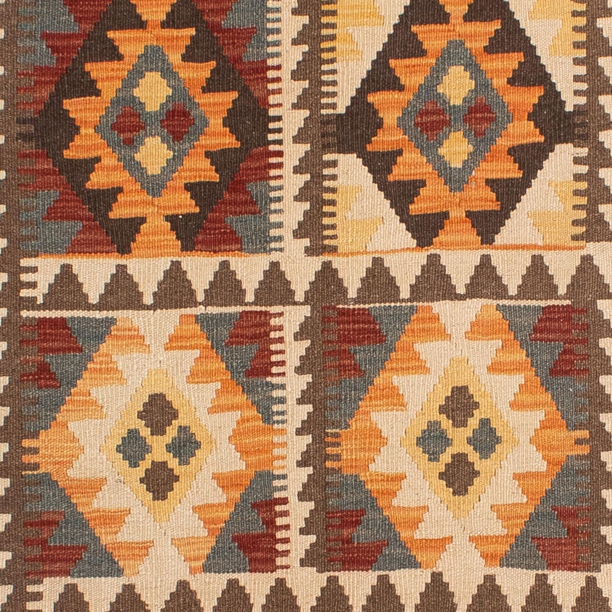 Kelim Rug - Splash - 201 x 143 cm - multicolored