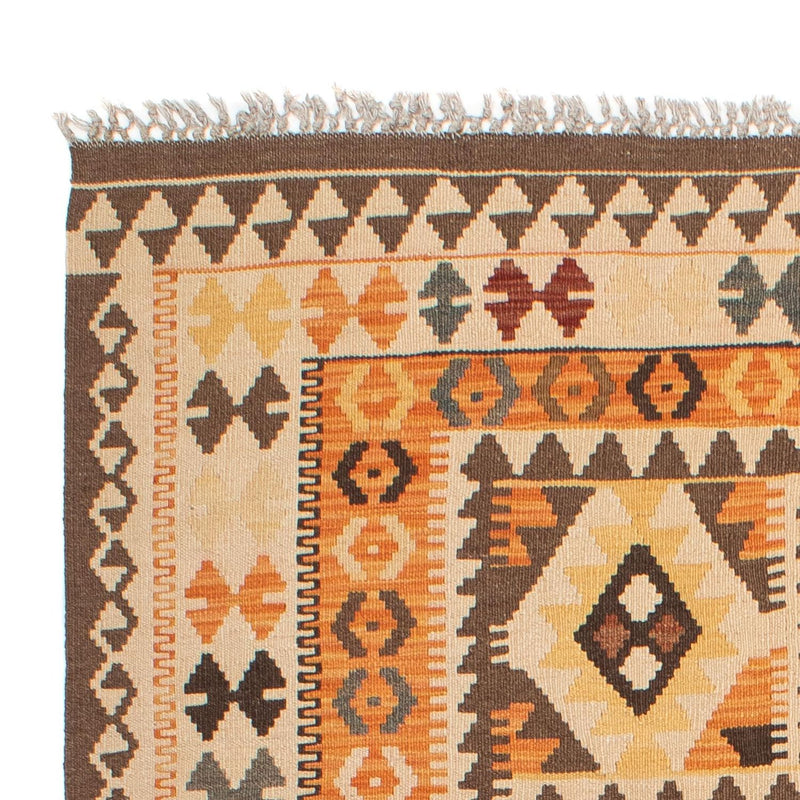 Kelim Rug - Splash - 201 x 143 cm - multicolored