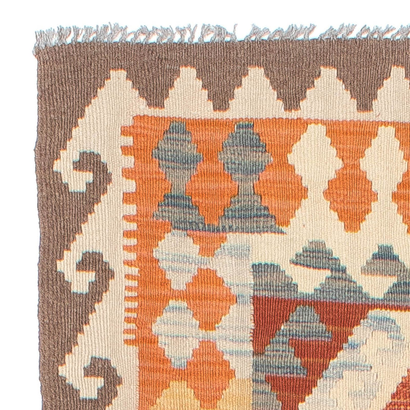 Runner Kelim Rug - Splash - 298 x 78 cm - multicolored