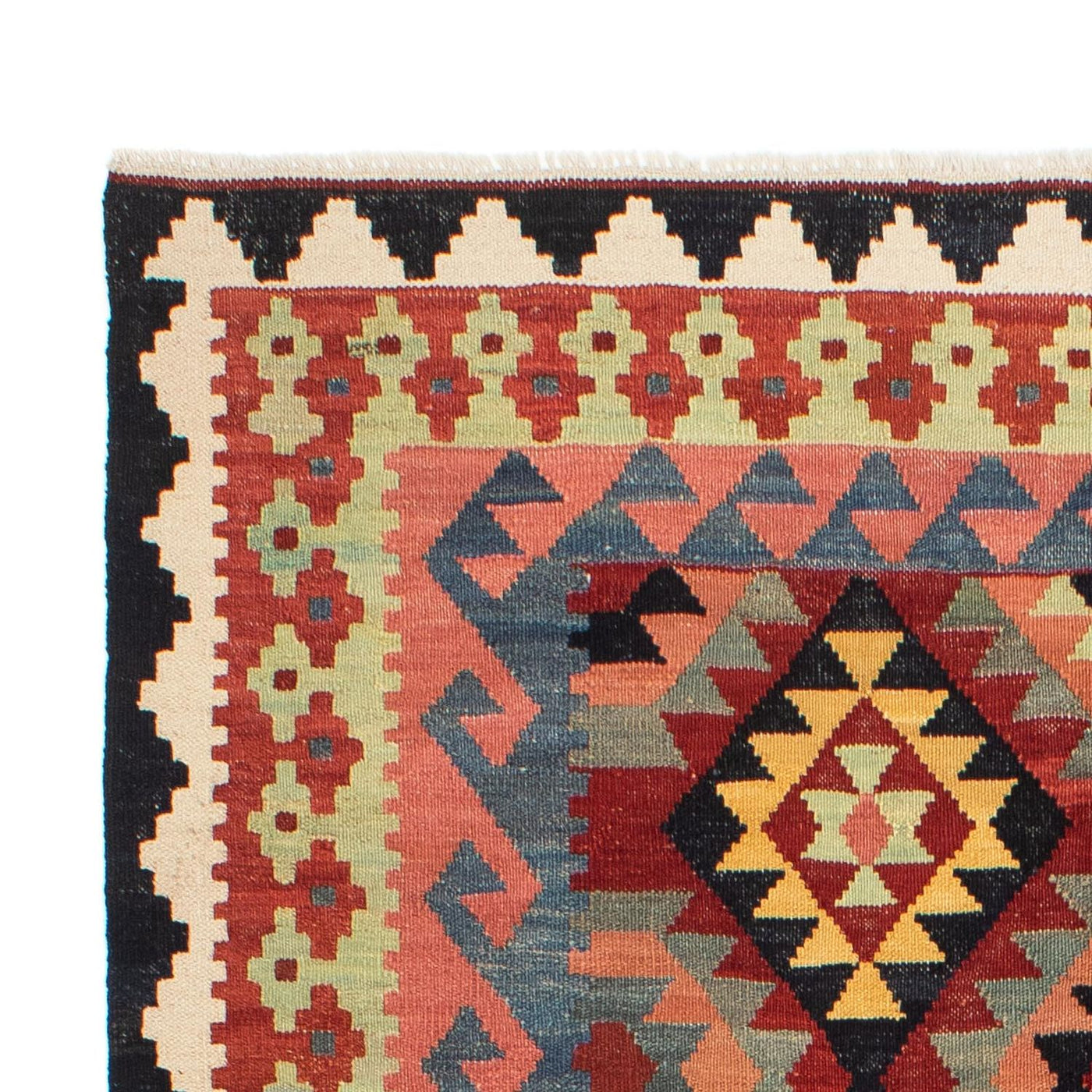 Kilim Maimana Rug 214x153cm - Wool Rug