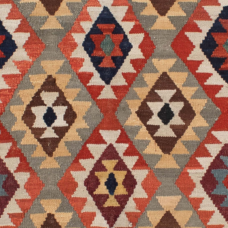 Kelim Rug - Splash - 189 x 157 cm - multicolored