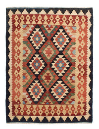 Kelim Rug - Splash - 202 x 155 cm - multicolored