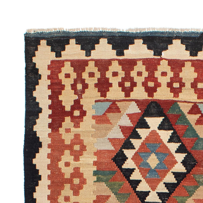 Kelim Rug - Splash - 202 x 155 cm - multicolored