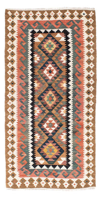 Runner Kelim Rug - Oriental - 200 x 101 cm - light brown