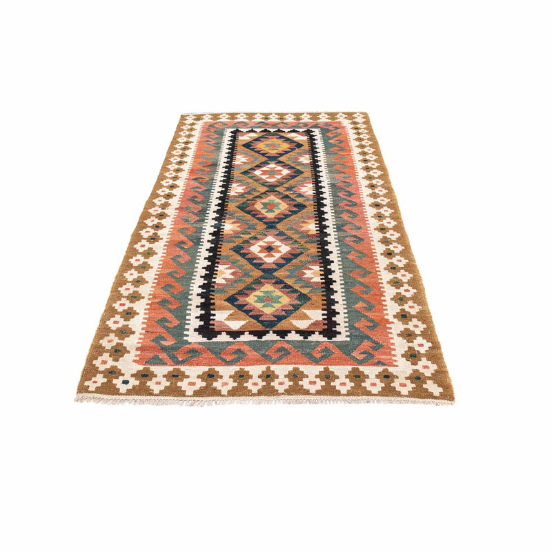Runner Kelim Rug - Oriental - 200 x 101 cm - light brown