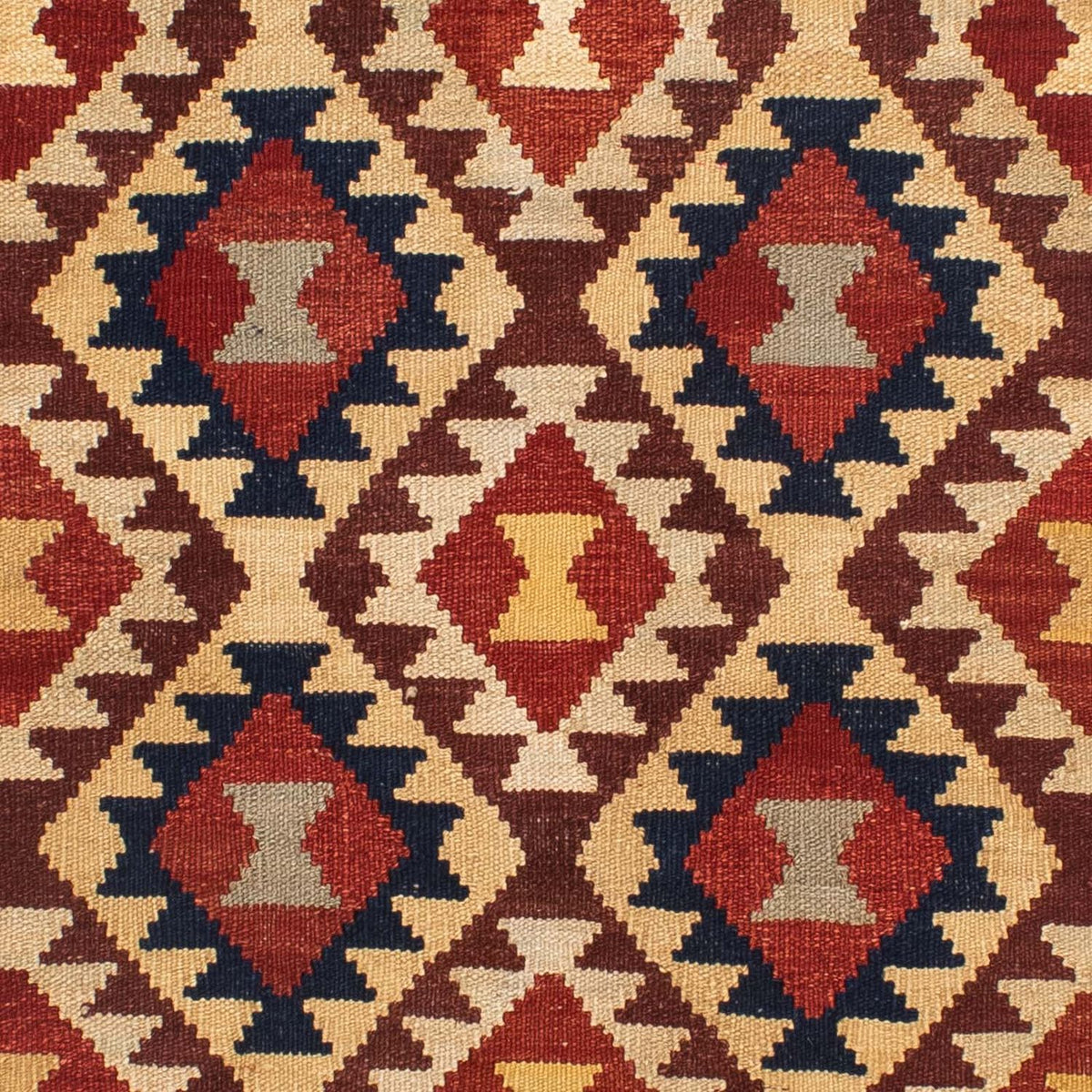 Kelim Rug - Splash - 203 x 153 cm - multicolored