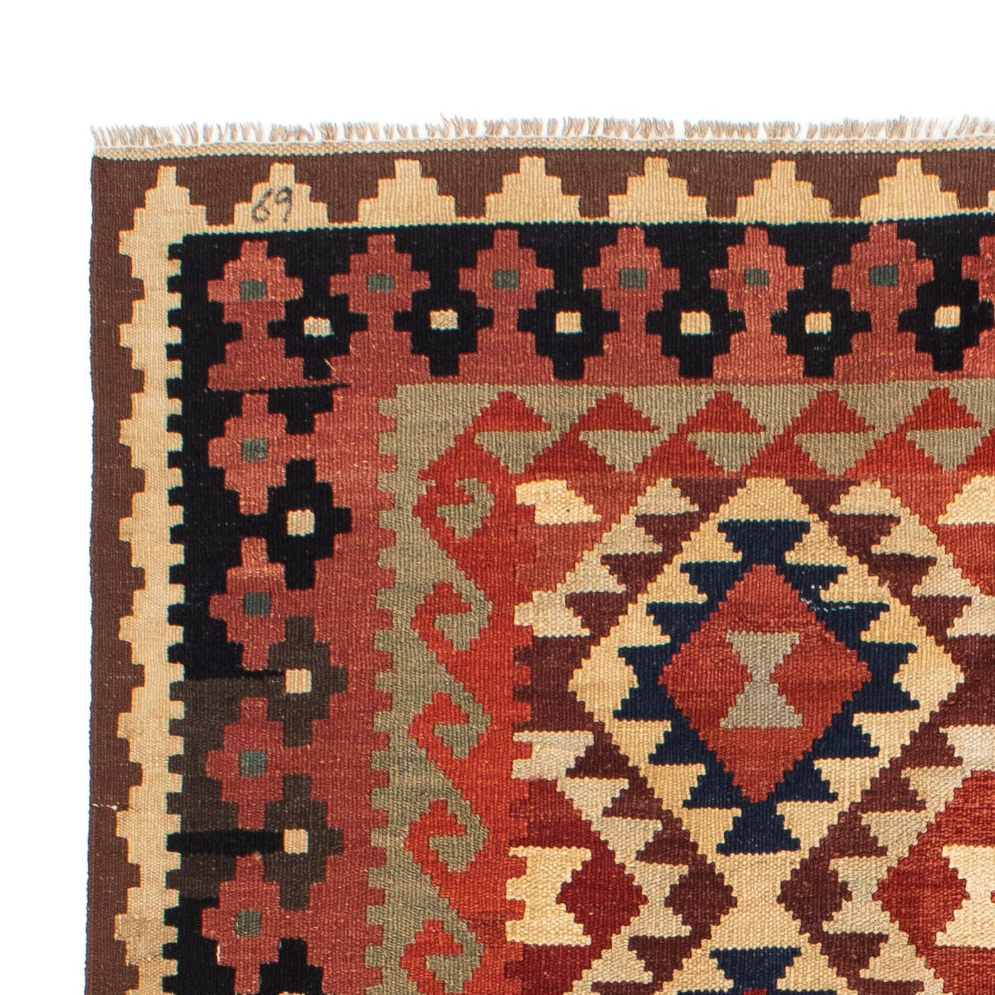 Kilim Maimana Rug 203x153cm - Wool Rug