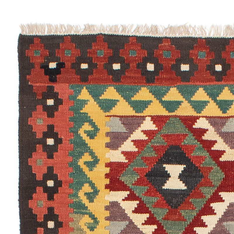 Kelim Rug - Splash - 194 x 126 cm - multicolored