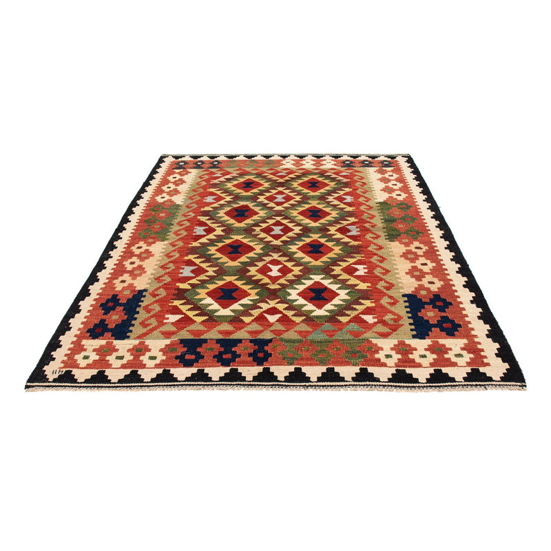 Kelim Rug - Splash - 176 x 155 cm - multicolored