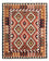 Kelim Rug - Splash - 207 x 163 cm - multicolored