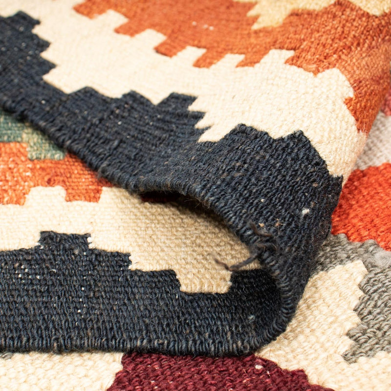 Kelim Rug - Splash - 207 x 163 cm - multicolored