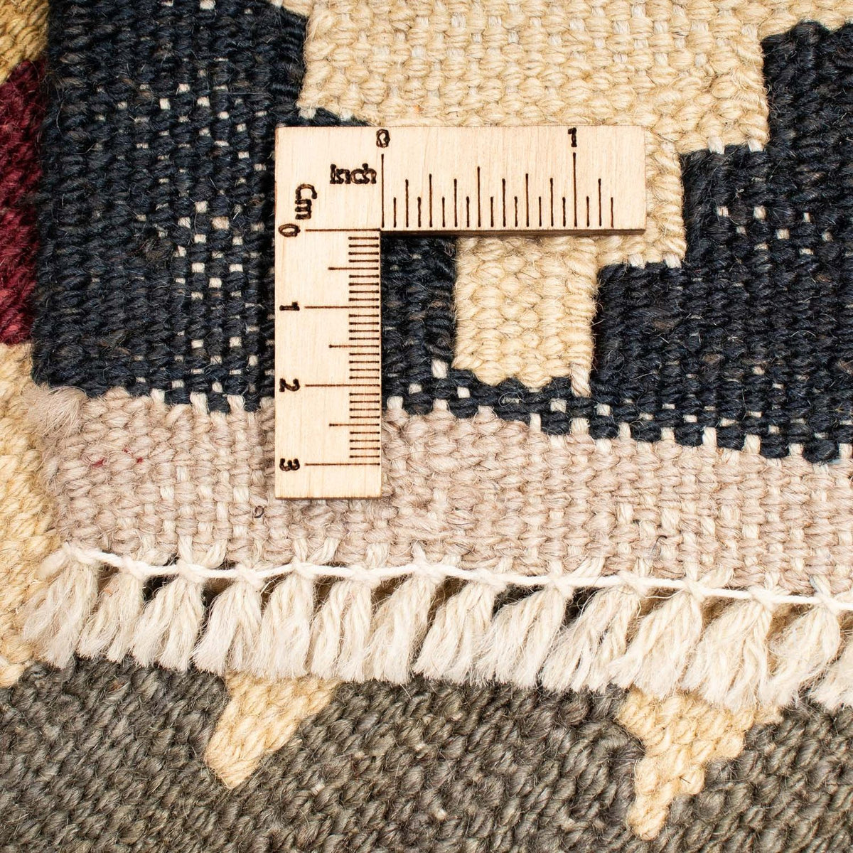 Kelim Rug - Splash - 207 x 163 cm - multicolored