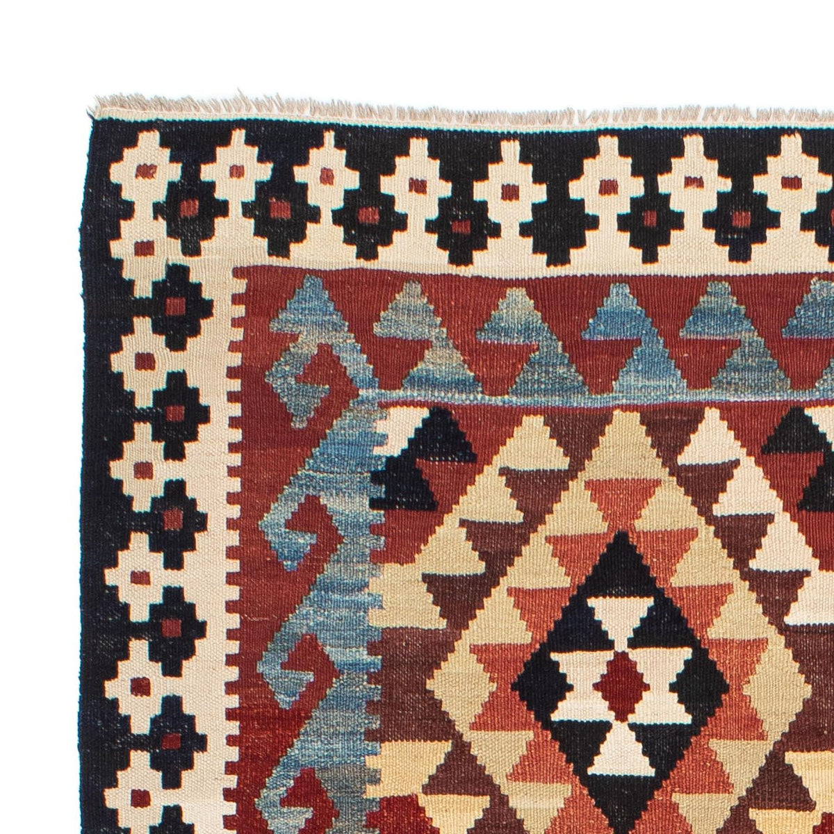 Kelim Rug - Splash - 215 x 153 cm - multicolored